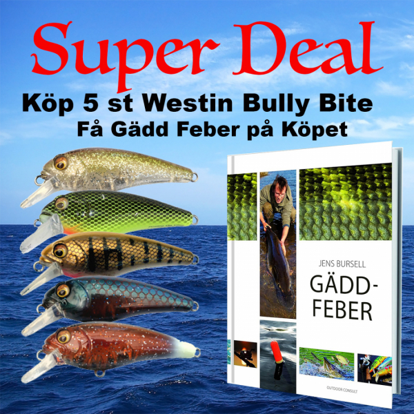 Köp 5 st Westin Bully Bite & Få få Gädd Feber på Köpet i gruppen Fyndlådan hos Örebro Fiske & Outdoor AB (Deal Bully Bite)